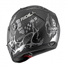 Шлем Shark Ridill Drift-R Black Anthracite Silver